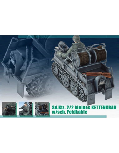 Sd.Kfz. 2/2 kl.KETTENKRAD Feldkable