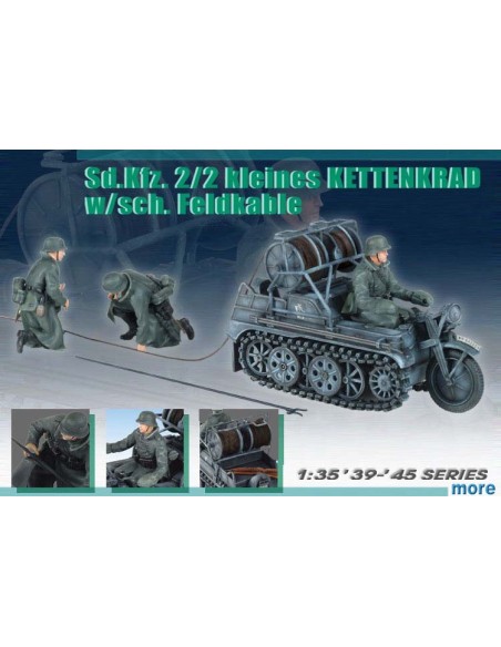 Sd.Kfz. 2/2 kl.KETTENKRAD Feldkable
