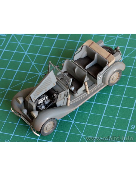 German military car Polizei Kubelsitzwagen