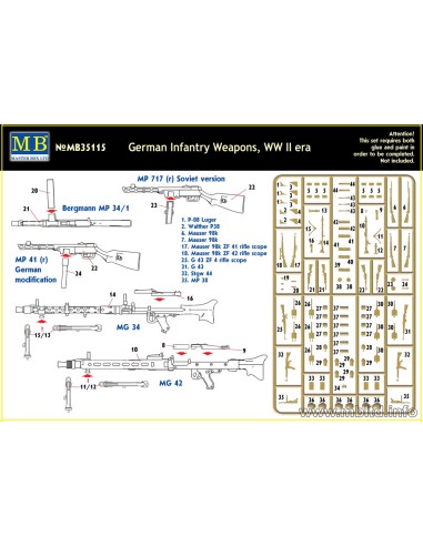 German Infantry Weapons, WW II era