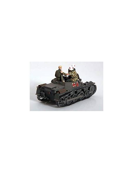 Pz I Ausf.A German WWII ambulance vehicle + figures