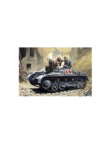 Pz I Ausf.A German WWII ambulance vehicle +...