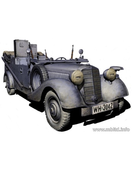 Sd.Kfz. 2 Type 170VK German military radio car LEER DESCRIPCION