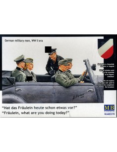 German Military Men 1939-1945 (5 figures in set) ) LEER...