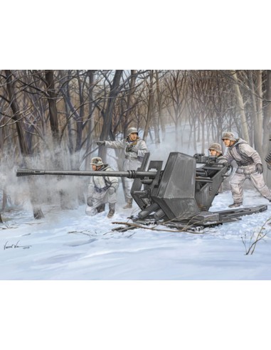 German IIWW Anti-Aircraft Gun FLAK 37 (3,7cm)