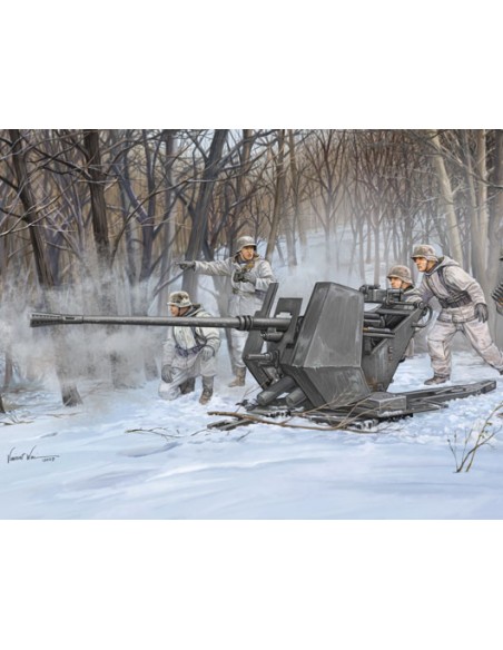 German IIWW Anti-Aircraft Gun FLAK 37 (3,7cm)