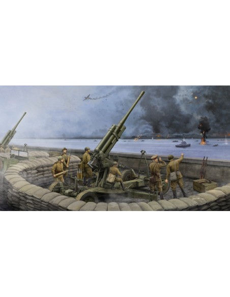 Soviet 52-K 85mm Air Defense Gun (M1943 Late Version)