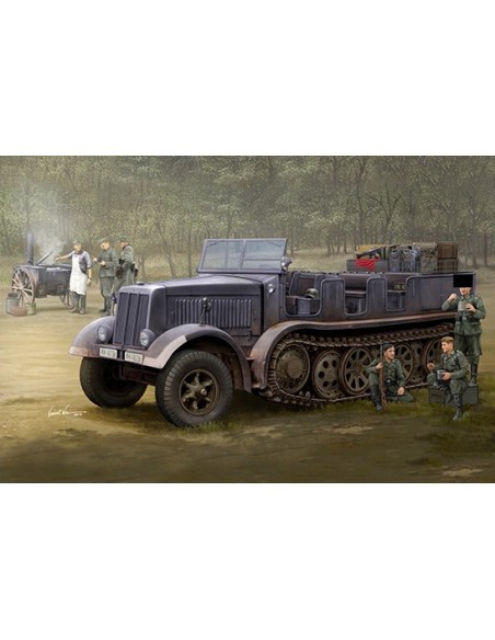 Sd.Kfz.8 (DB9) Half-Track Artillery Tractor