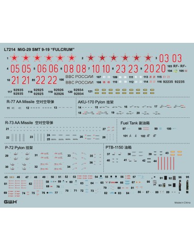MiG-29 Fulcrum SMT 9-19