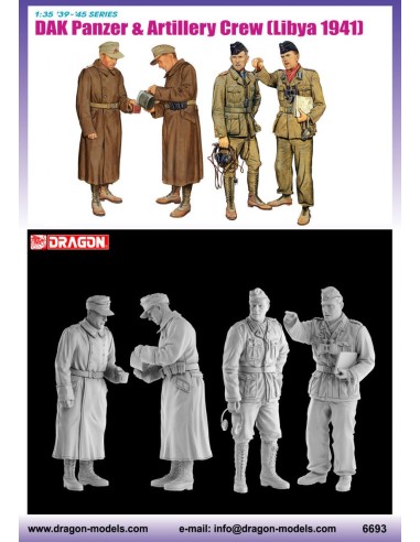 DAK Panzer & Artillery Crew (Libya 1941)