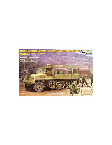 Schwere Wehrmachtschlepper sWS General cargo version w/5 crew