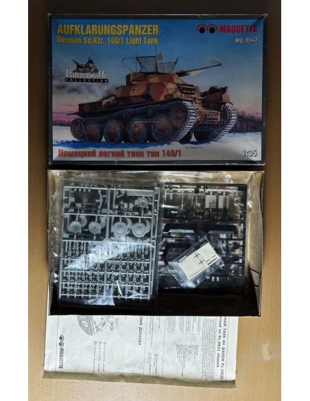 GERMAN SD.KFZ. 140/1 LIGHT TANK