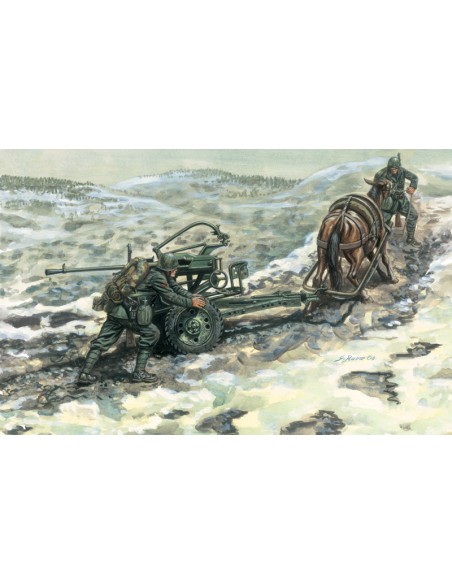 BREDA 20/65 MOD.35 WITH CREW