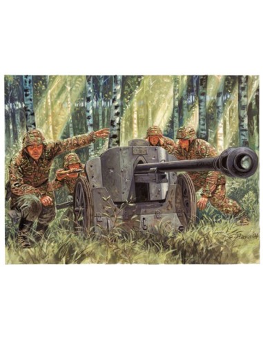 5.0cm PAK 38 with Servants