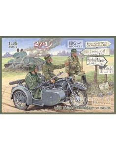 BMW R12 with sidecar Military - 2 in 1 2