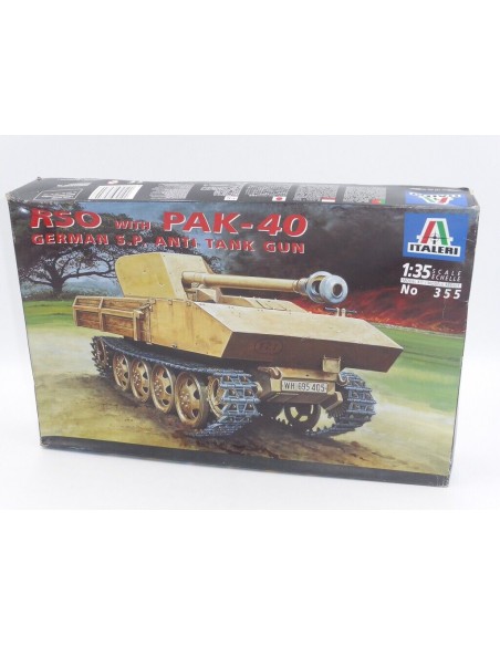 RSO con PAK-40 GERMAN S.P ANTI TANK GUN