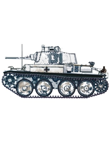 Pz.Kpfw. 38(t) Ausf. E/F fotograbados y cañon...