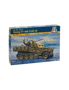 Sd. Kfz.10/5 Demag D7 with FLAK 38 2