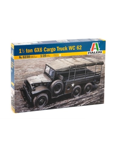 American 1/2 ton 6x6 Cargo Truck WC62 LEER...