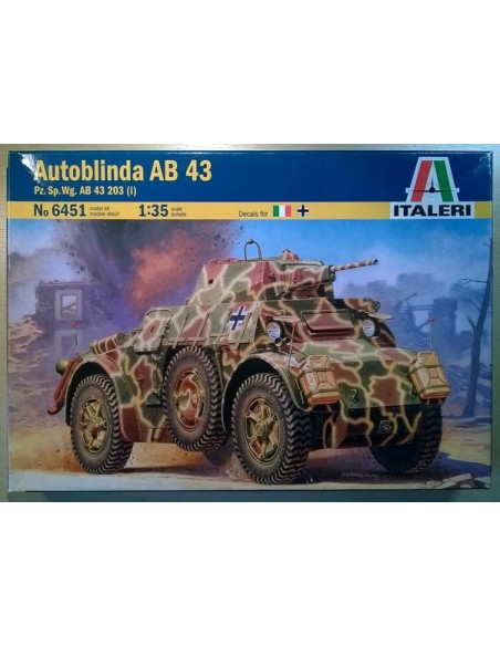 Autoblinda AB 43 calcas sucias