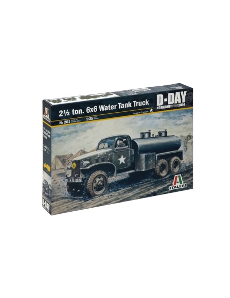 2 Ton, 6x6 Water Tank Truck