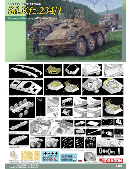 Sd.Kfz. 234/1 Schwerer Panzerspähwagen (2cm) '39-'45 Series