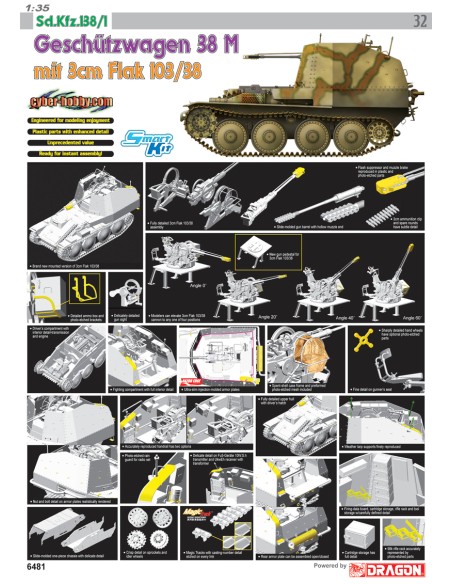 Geschutzwagen 38 M mit 3cm Flak 103/38
