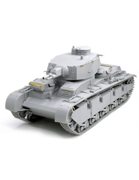 Neubau-Fahrzeug Rheinmetall-Fahrgestell und Krupp-Turm Geanderte MG-Turme