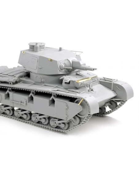 Neubau-Fahrzeug Rheinmetall-Fahrgestell und Krupp-Turm Geanderte MG-Turme