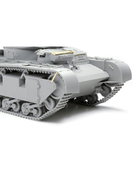 Neubau-Fahrzeug Rheinmetall-Fahrgestell und Krupp-Turm Geanderte MG-Turme