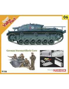 German Sturmgeschutz (Stug) III plus Sturmartillerie Crew...