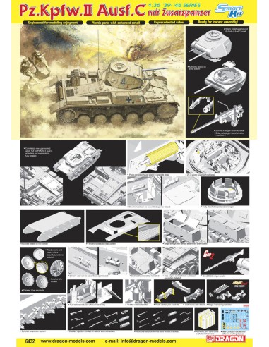 Pz.Kpfw. II Ausf. C mit Zusatzpanzer