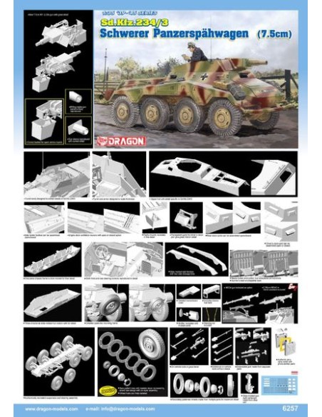 Sd.Kfz.234/3 Schwerer Panzerspähwagen
