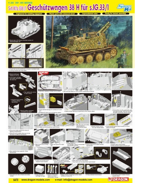Sd.Kfz. 138/1 Geschützwagen 38 H für s.IG.33/1