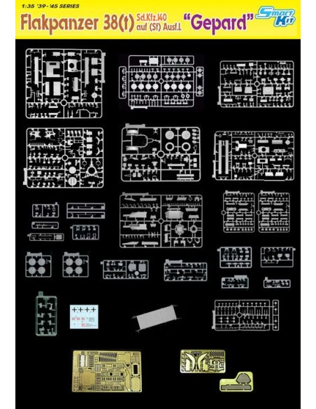 Flakpanzer 38(t) Sd.Kfz.140 auf (sf) Ausf.L Gepard