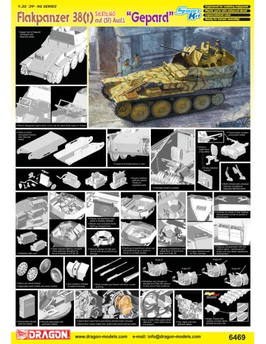 Flakpanzer 38(t) Sd.Kfz.140 auf (sf) Ausf.L Gepard