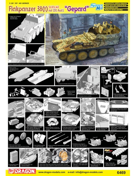 Flakpanzer 38(t) Sd.Kfz.140 auf (sf) Ausf.L Gepard