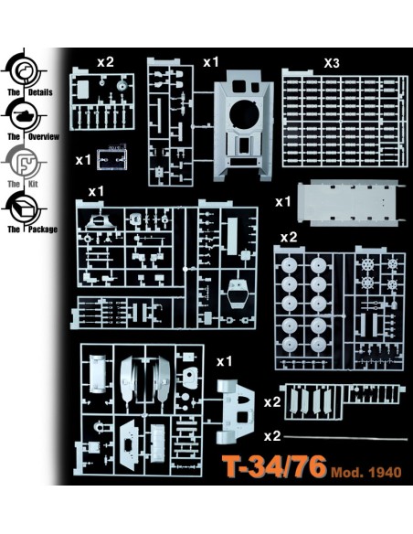 T-34/76 Mod. 1940 Eastern Front, 1941