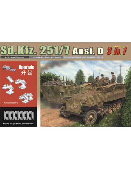 Sd.Kfz. 251/7 Ausf.D (3 in 1)