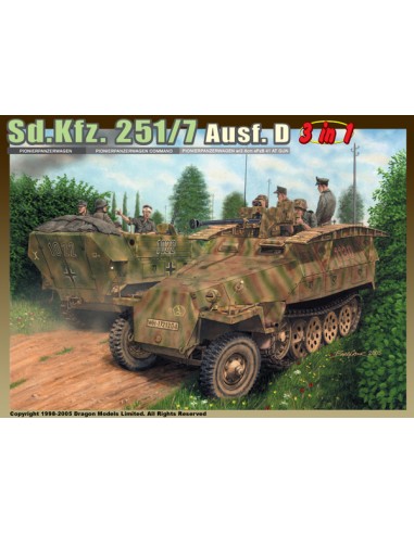 Sd.Kfz. 251/7 Ausf.D (3 in 1)