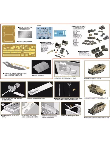 Sd.Kfz. 251/7 Ausf.D (3 in 1)