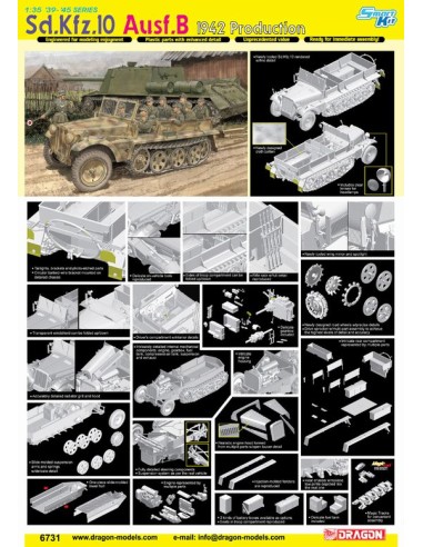 Sd.Kfz.10 Ausf.B 1942 Production
