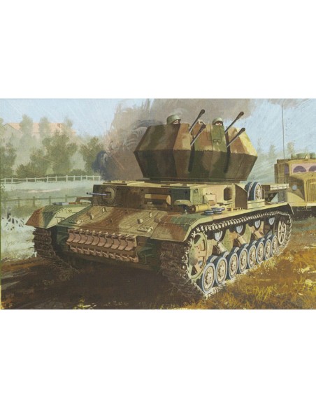 Flakpanzer IV Ausf.G "Wirbelwind" Early Production with Zimmerit