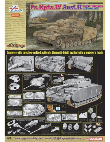 German Pz.Kpfw IV Ausf.H (Sd.Kfz.161) with...