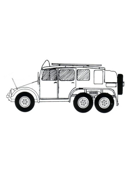 KIT CONVERSION KRUPP PROTZE A Kfz. 19 Fernsprech Betriebswagen