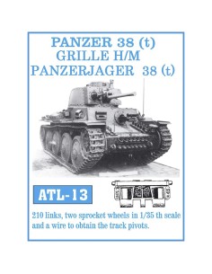 1/35 Orugas metálicas Panzer 38 (t) / Grille-Marder III....