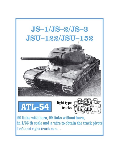 1/35 Orugas metálicas T-60/T-70