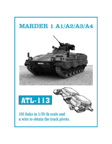 1/35 Orugas metálicas Marder 1 A1 / A2 / A3 / A4