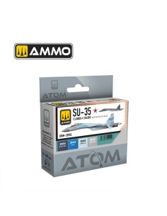 ATOM Set Colores SU-35 Flanker-E (también para SU-27 y...