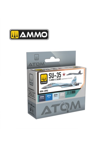 ATOM Set Colores SU-35 Flanker-E (también para SU-27 y SU-34)